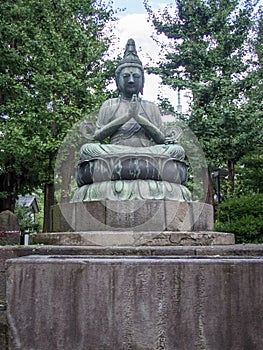 Sensoji æµ…è‰å¯º Temple, Tokyo, Japan, Buddha Statue